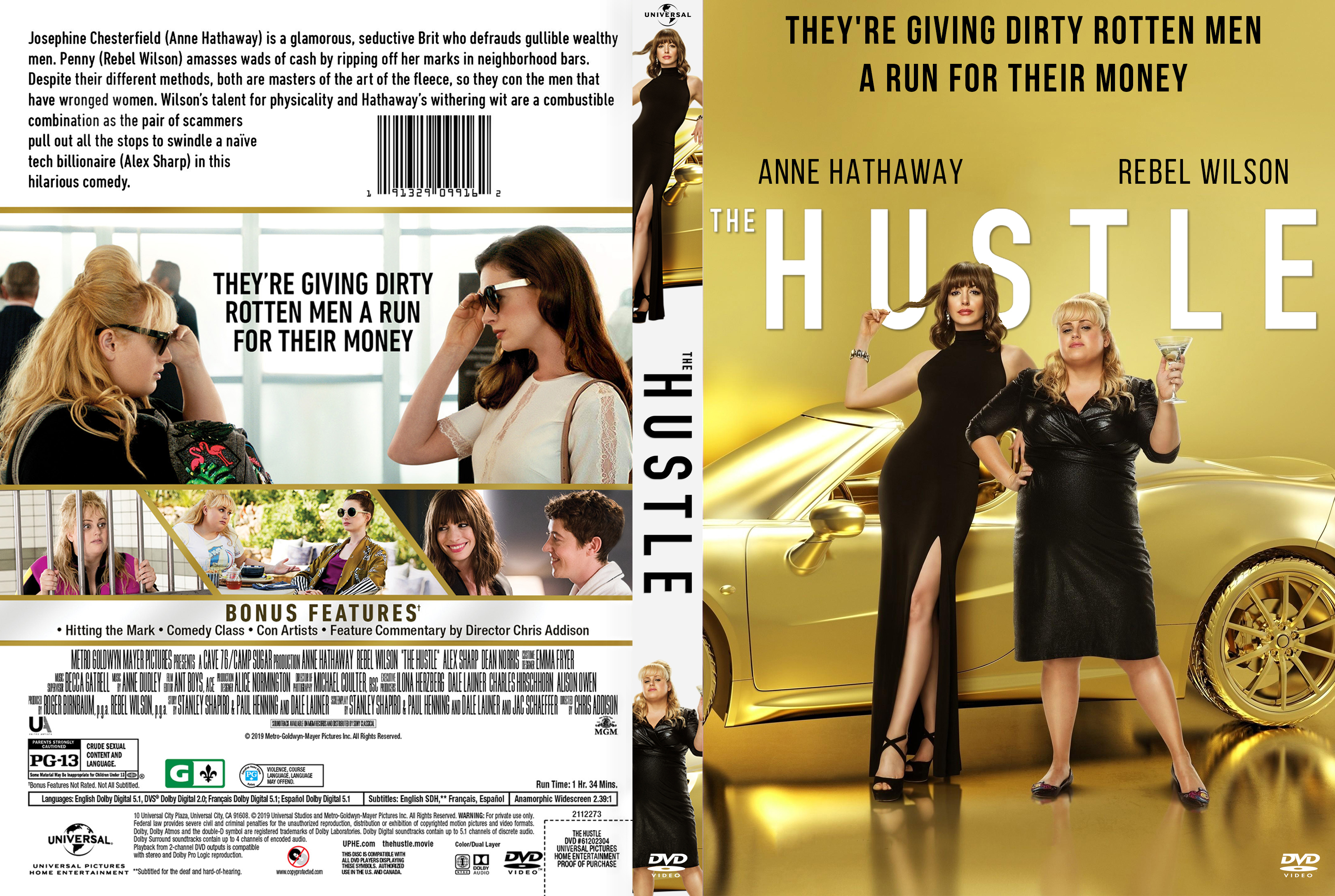 The Hustle 2019 Front DVD Covers Cover Century Over